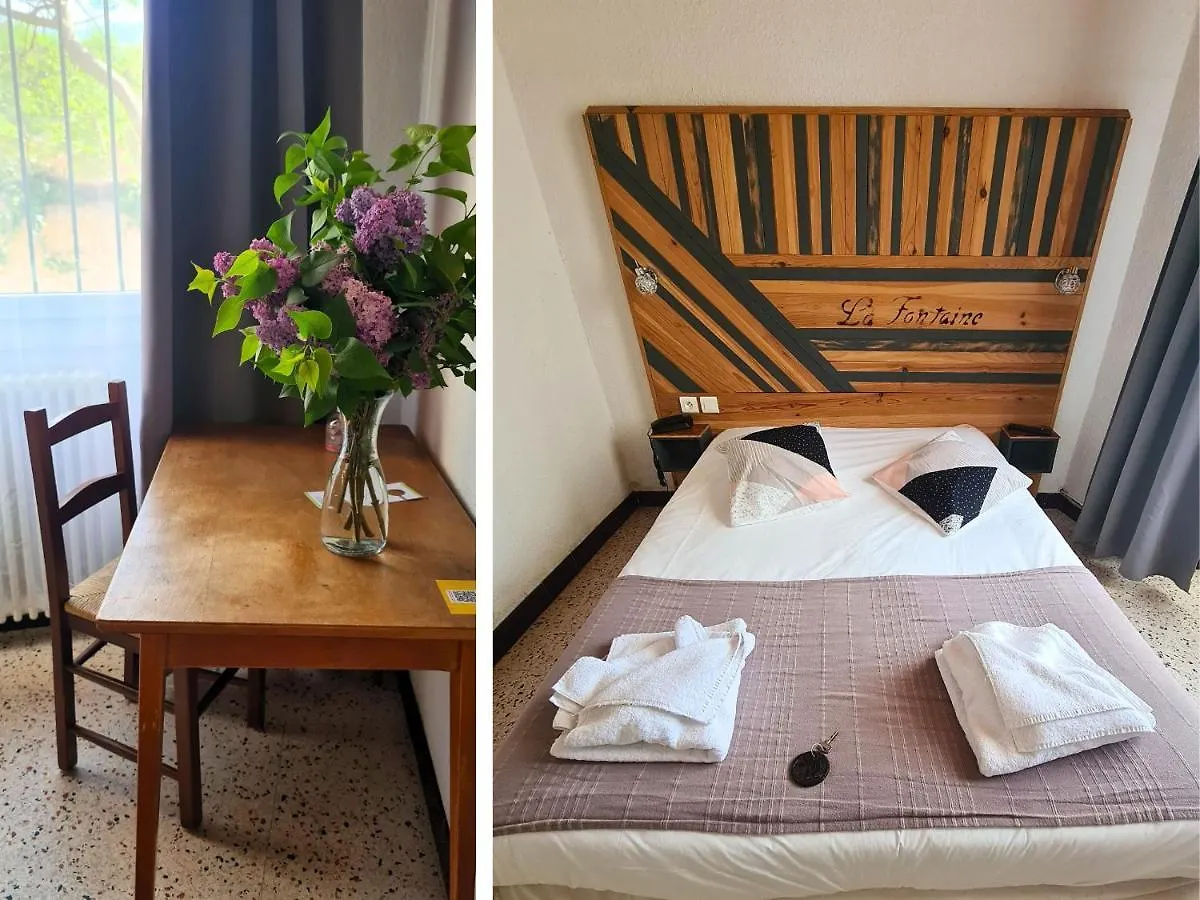 Saint-Martin-de-Brômes Hotel La Fontaine צרפת